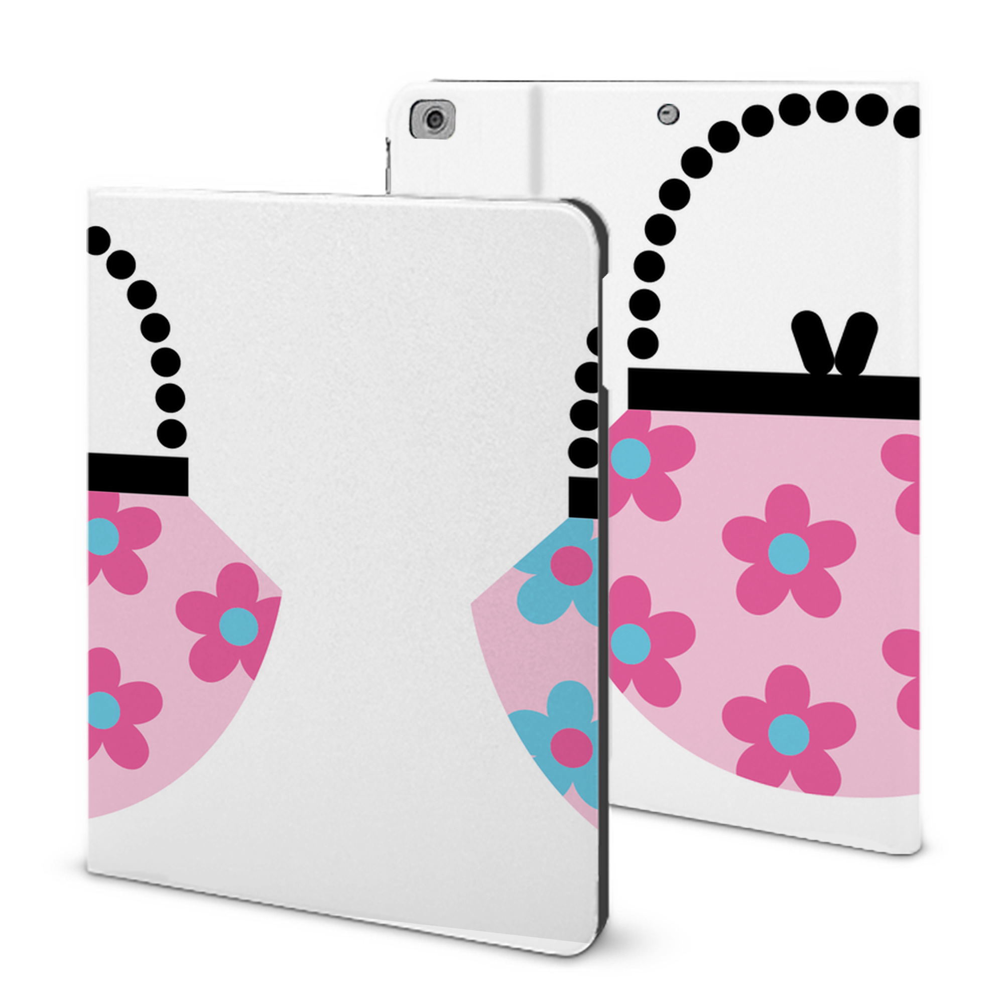 （画像用） Hello Kitty ハローキティ IPad ケース ブック型 PUレザー TPU 耐衝撃 軽量 薄型 ペン収納なし 全面保護 IPad 各モデル対応
